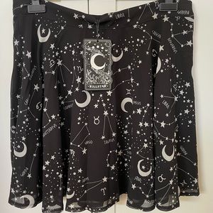 KILLSTAR Milky way Constellation skirt XXL